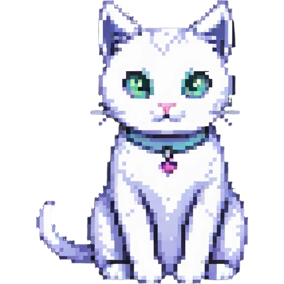 cat sitting pose emoji