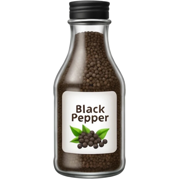black pepper bottle emoji