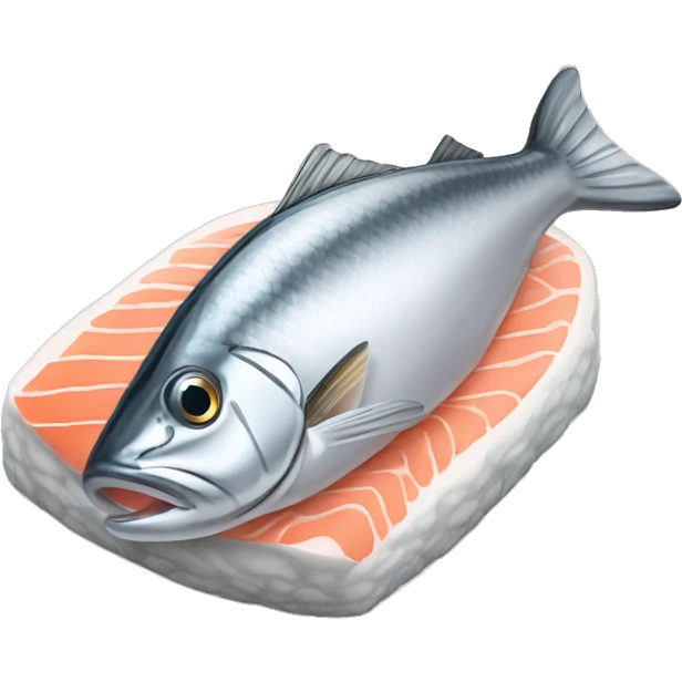fillet salmon with silver skin emoji