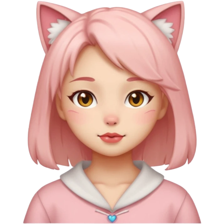 neko-girl in love emoji