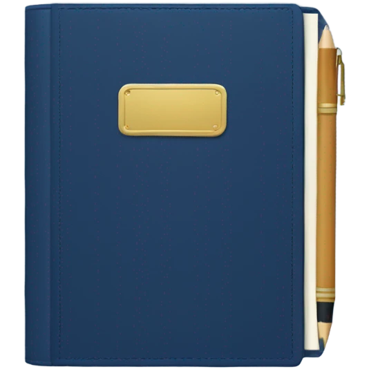 navy blue journal emoji