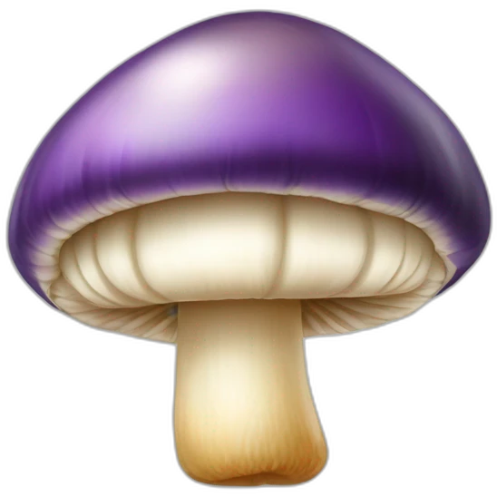 Champignon buvant une bière emoji