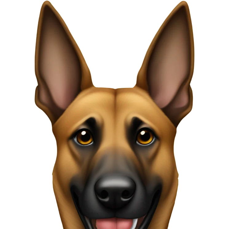 Belgian malinois smoking a cigar  emoji