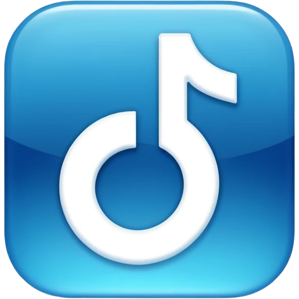 Tik tok mavi tik emoji