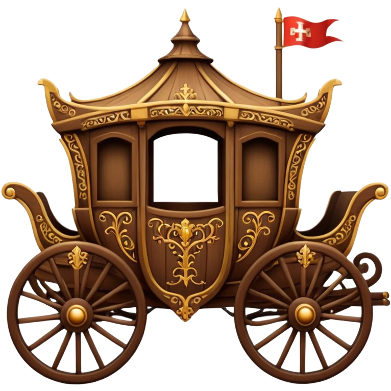 medieval carriages emoji