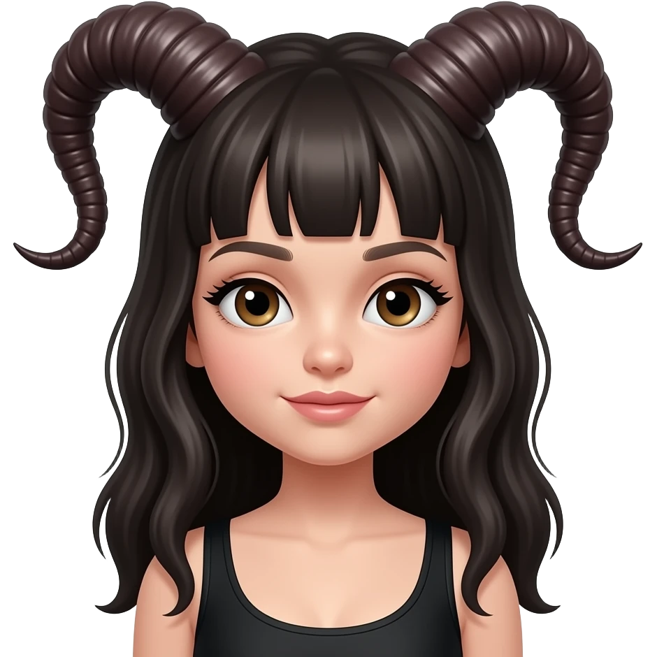Baphomet babe emoji
