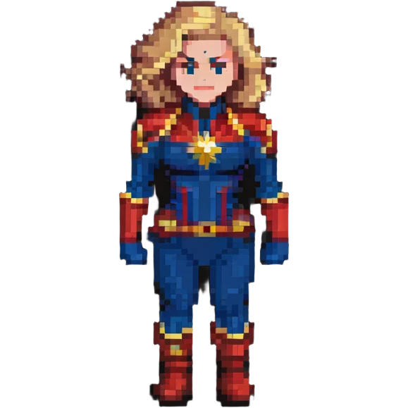 Captain Marvel superhero emoji