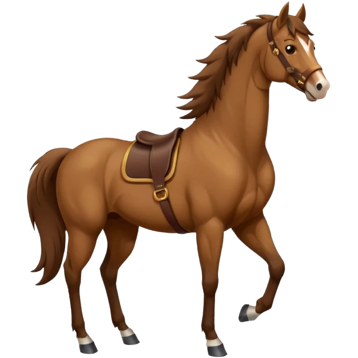 Create mustang horse emoji emoji