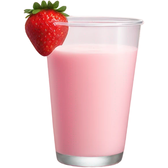 Strawberry milk emoji
