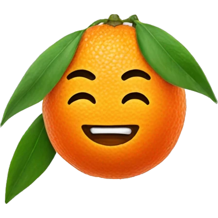 Mandarino cinese frutti emoji