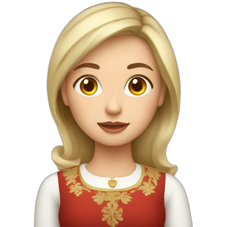 russian woman emoji