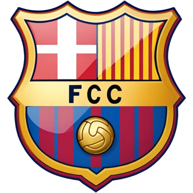 Barcelona FC значок команды emoji