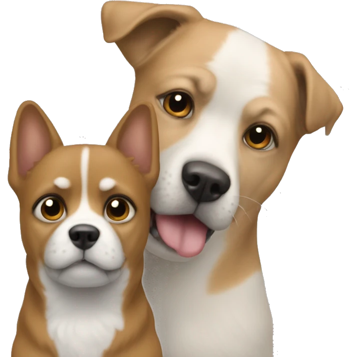My pequinês Dog and me  emoji