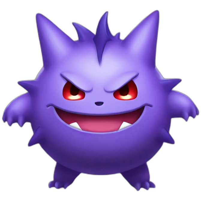cute gengar emoji