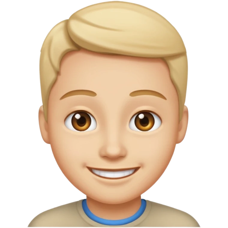 Eye roll smiling emoji