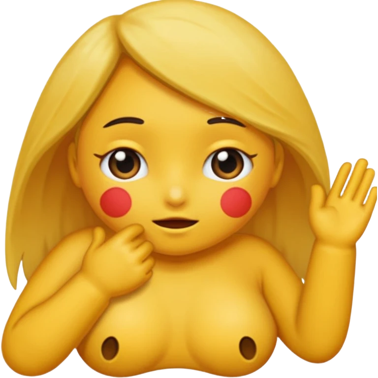A girls pennis emoji