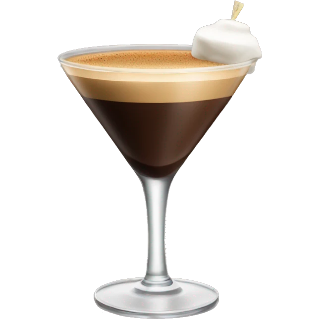 Espresso martini emoji