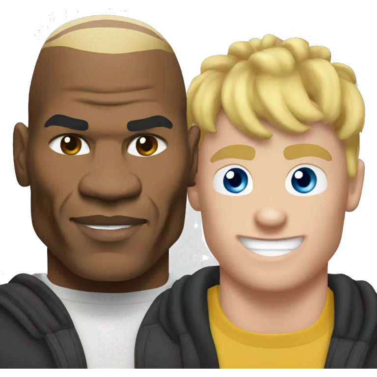 Mike Tyson and Jake Paul  emoji