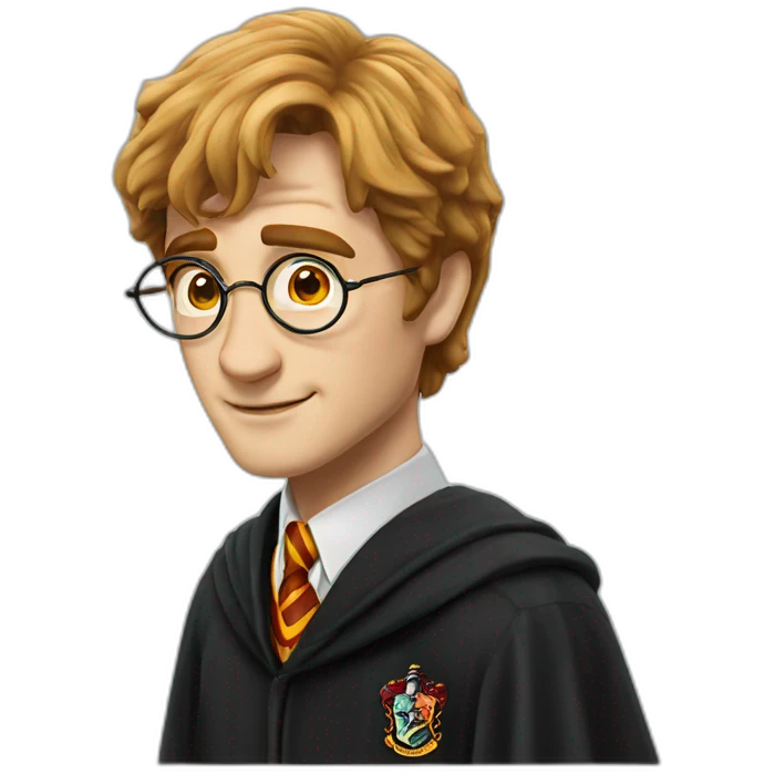 Harry Potter from the Harry Potter movies emoji