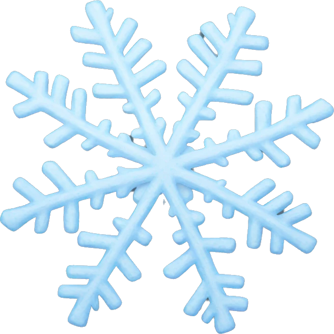 Snowflake emoji