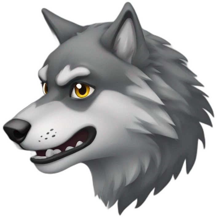 Loup garou emoji