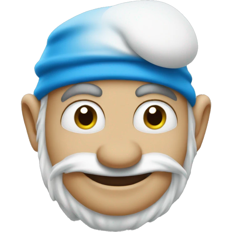 Smurf emoji