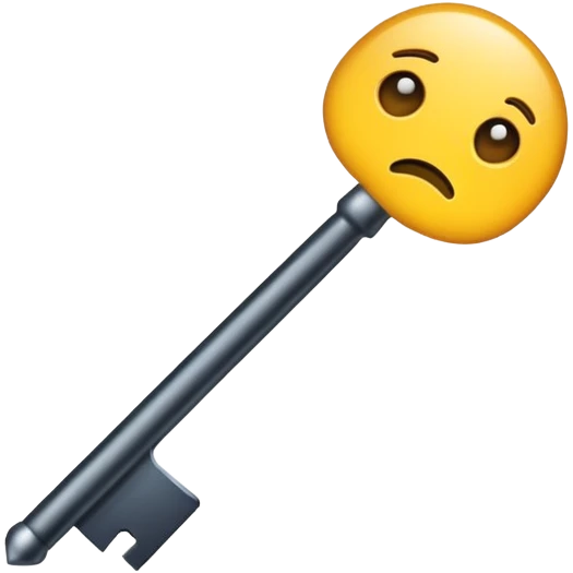 Key distort emoji