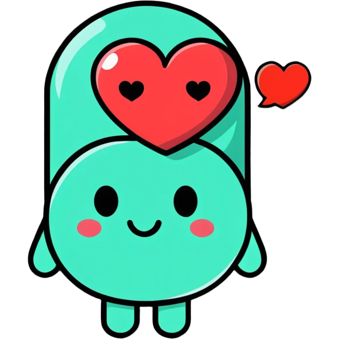 Love thoughts  emoji