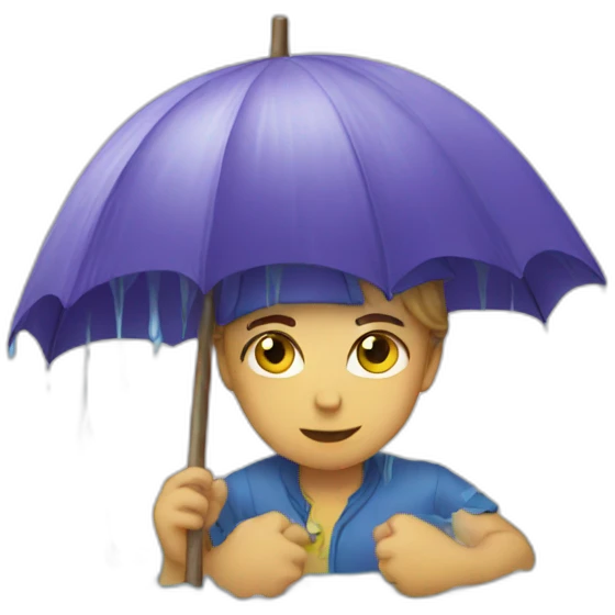 Wet emoji