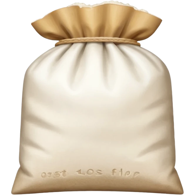 Sac de farine sans tête  emoji