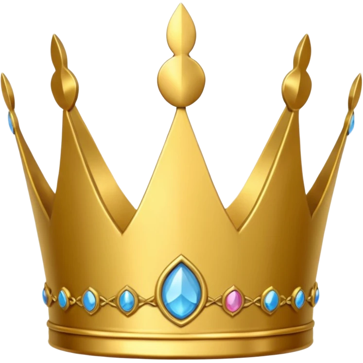 peace shaped crown emoji