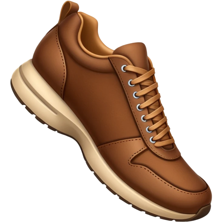 Shoe running on its 4 arms emoji