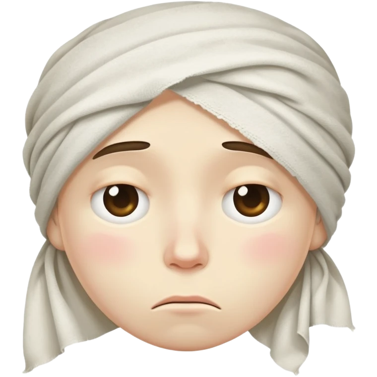 tired face with a rag emoji