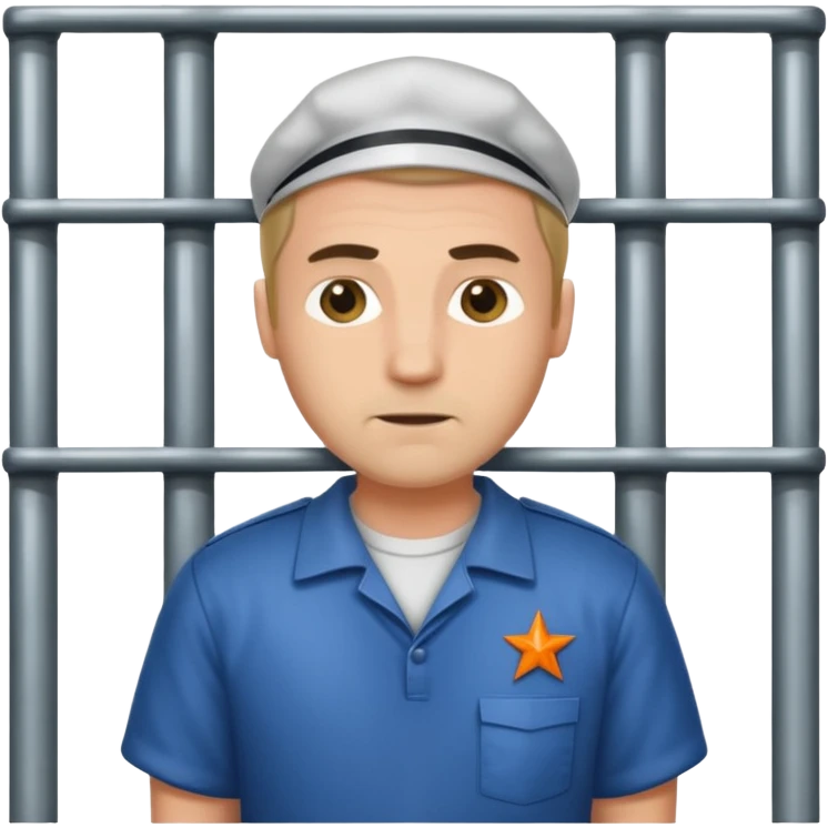 man in jail emoji