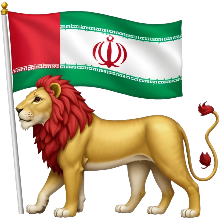 🇮🇷🦁 emoji