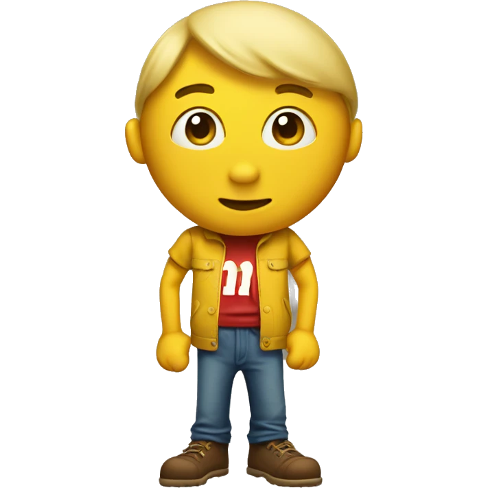 M&M’s candy yellow brother emoji