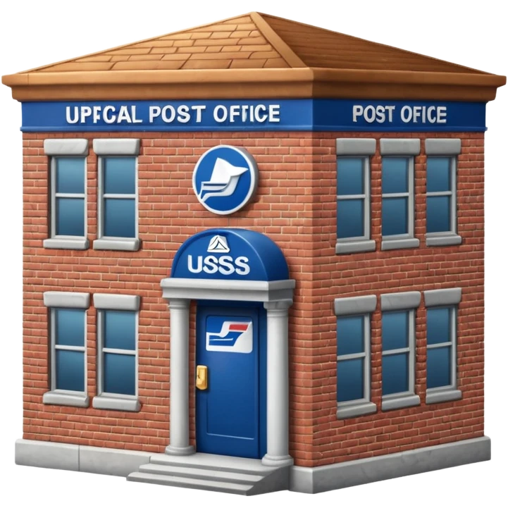 USPS post office emoji