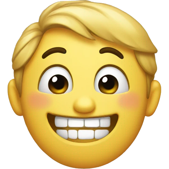 laughing with sad face emoji