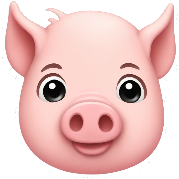 pig side view emoji