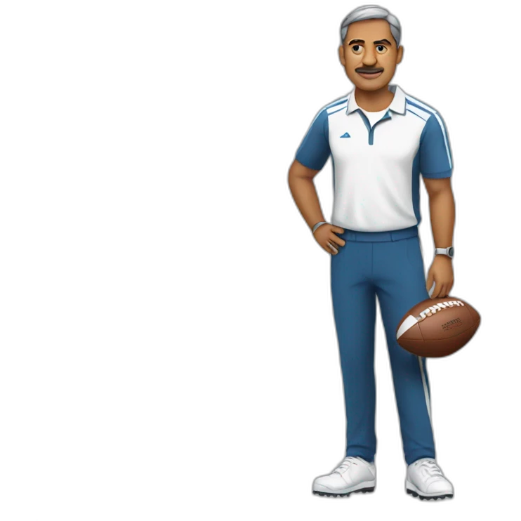 Indian Football Coach emoji