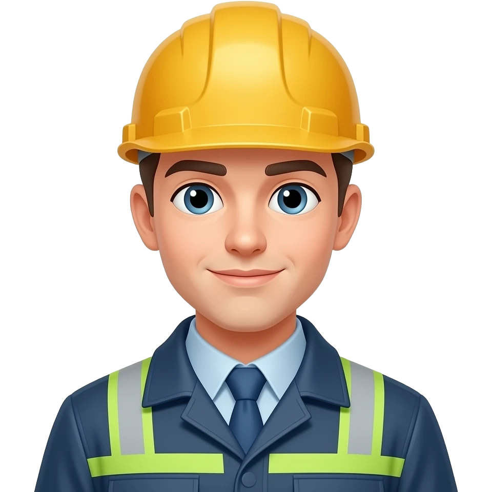 Ingeniero industrial  caco blanco ma joven como 18 años emoji