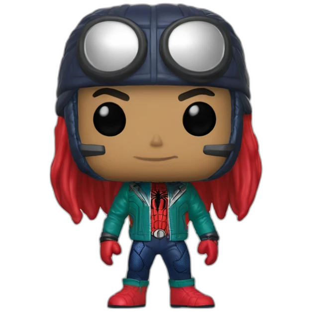 Funko POP Spider Man Punk emoji