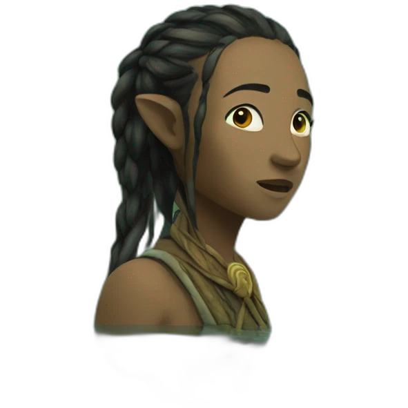 Tsireya from Avatar : the way of water  emoji
