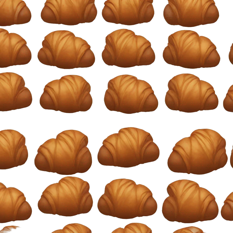 Chocolate croissant  emoji