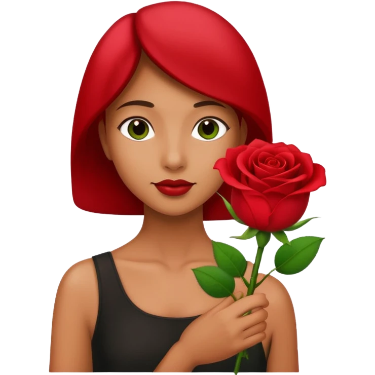 flower-holding person emoji