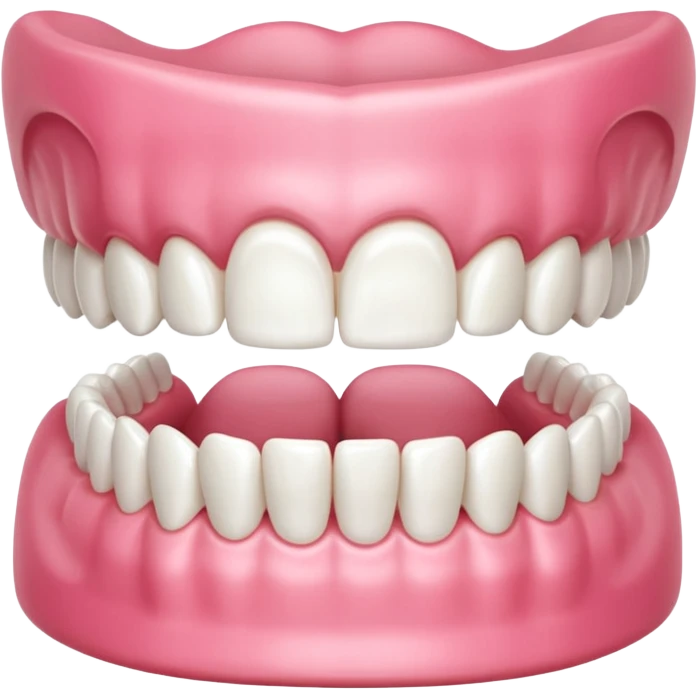 prótesis dental completa emoji