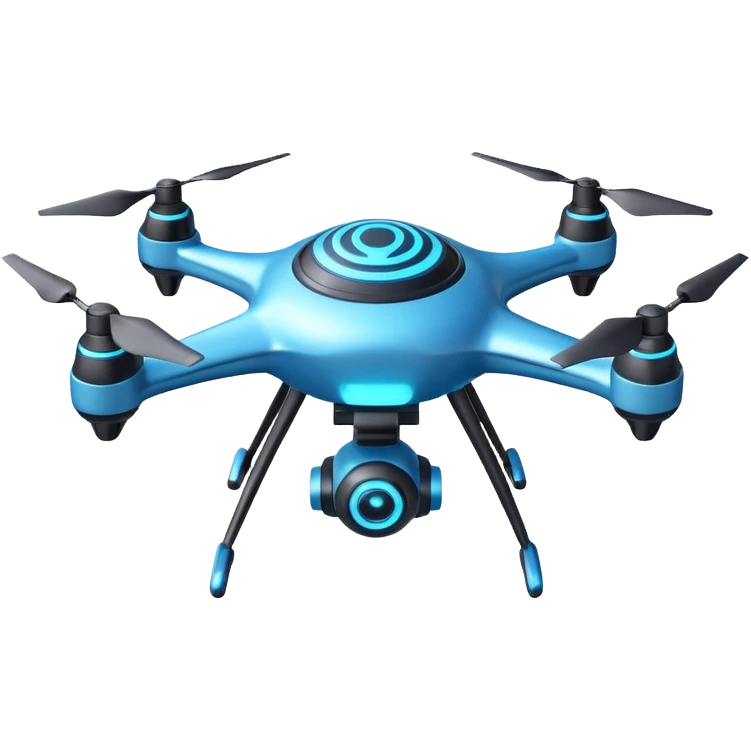 advanced space survey drone object icon, sleek sci-fi drone with holographic scanner, neon blue energy ring, futuristic tech details, 3D cartoon, mobile game icon style, centered, clean background, no text, no watermark
 
 emoji