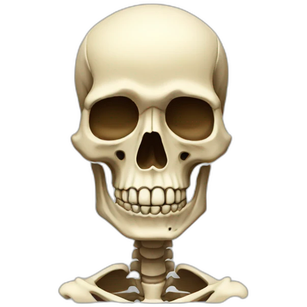 Egyptian skeleton emoji