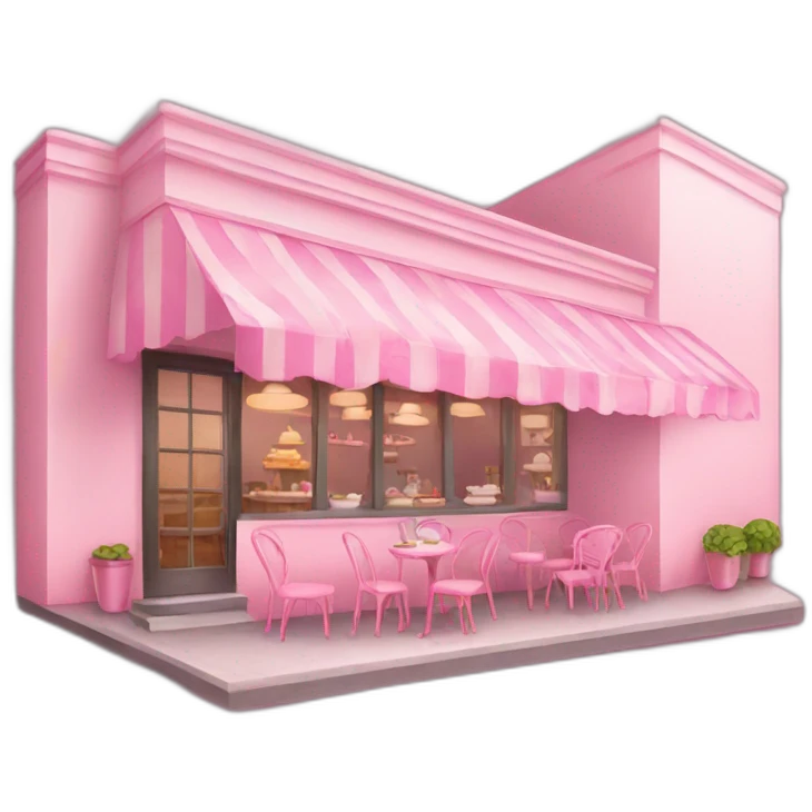 pink Cafe emoji
