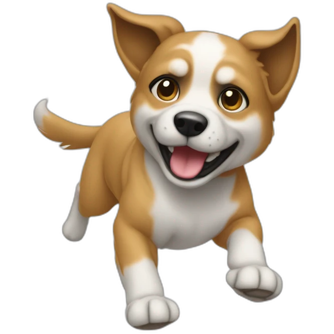 chien qui danse emoji